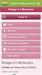 Mobile Screenshot of designurmemories.com